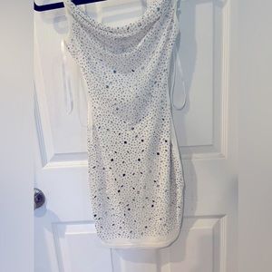 Crystal mini dress